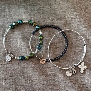 Alex and Ani Bangle Bracelet Trio